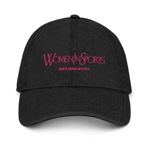 Women In Sports Denim Dad Hat