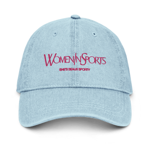 Women In Sports Denim Dad Hat