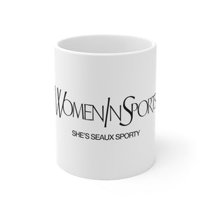 Women In Sports Luxe White Mug