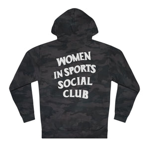 Women In Sports Social Club Black Camo Hoodie